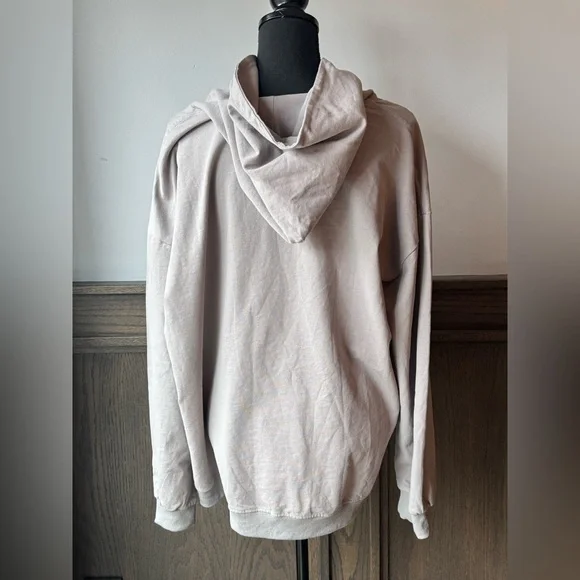 Women's Gray God Is Greater Hoodie 3X - Picture 4 of 6